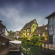 Colmar, Petite Venice, water canal and half-timbered houses. Alsace, France. - PhotoDune Item for Sale