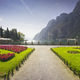 Public park gardens on the lake. Riva del Garda, Italy - PhotoDune Item for Sale