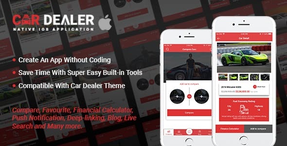 Car Dealer Native iOS Application - Swift