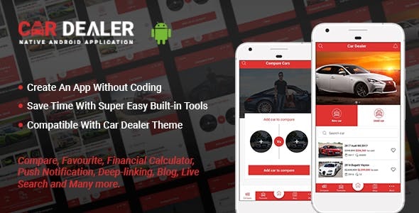 Car Dealer Native Android Application - Java