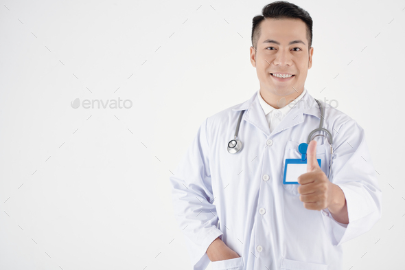 Smiling General Practitioner - Stock Photo - Images