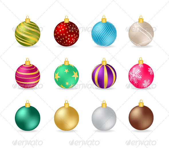 Christmas Baubles - Christmas Seasons/Holidays
