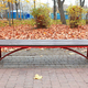 Empty wooden bench in autumn park - PhotoDune Item for Sale