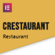 Crestaurant - Elegant Restaurant Pro Full Site Template Kit