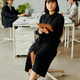 Young Asian Businesswoman Looking at Camera Full Length - PhotoDune Item for Sale