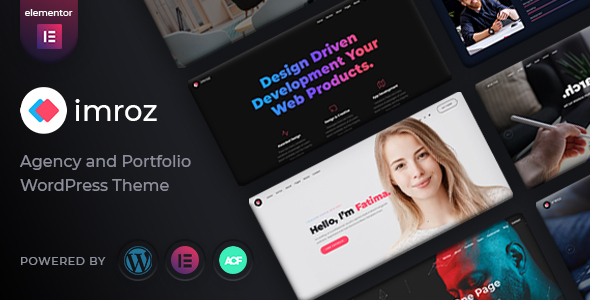 Imroz - Creative Agency & Portfolio WordPress Theme