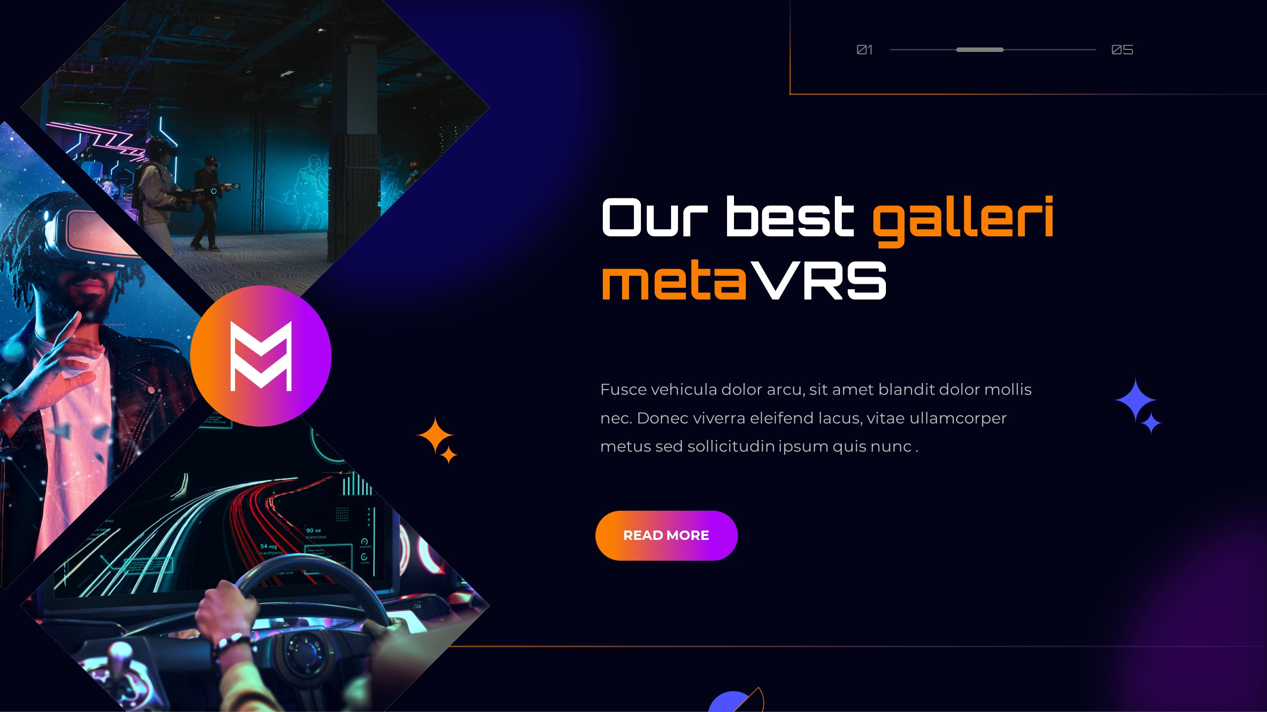 METAVRS - Virtual Reality and Metaverse Google Slides Template ...