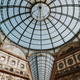 Architecture wallpaper background vivid tone filter, Galleria Vittorio Emanuele II in Italy, Milan - PhotoDune Item for Sale