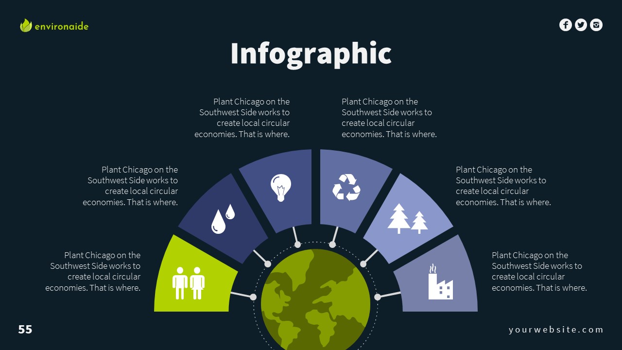 Environaide Environment Presentation Template, Presentation Templates