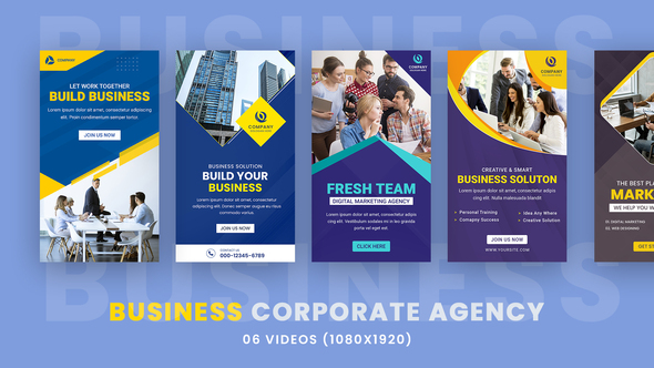 Corporate Agency Stories Stories Pack