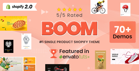Boom - Single Product Multipurpose Shopify Theme
