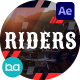 Riders - Motorcycle Slideshow | After Effects 