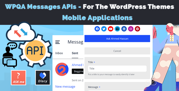 Download WPQA Messages APIs – Addon For The WordPress Themes Free Nulled