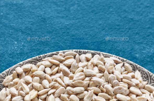 Raw sunflower seed kernels - Stock Photo - Images