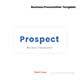 Prospect - Business Presentation Google Slide Template