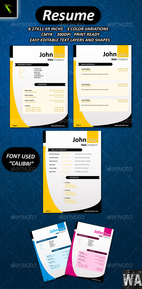 Resume - Resumes Stationery