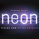 Neon Titles - VideoHive Item for Sale