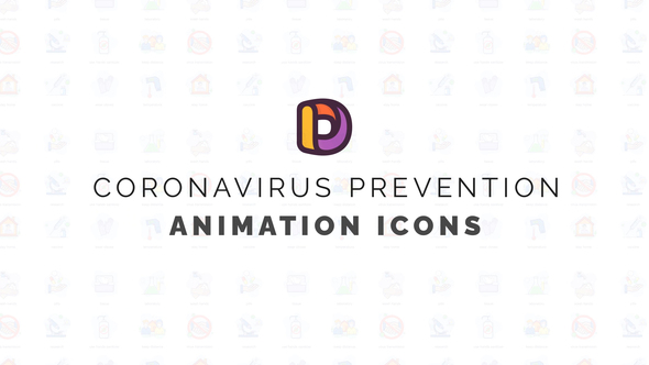 Coronavirus prevention - Animation Icons