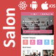 Multi Salon Booking App Template in React Native Salon Booking Android iOS App Template