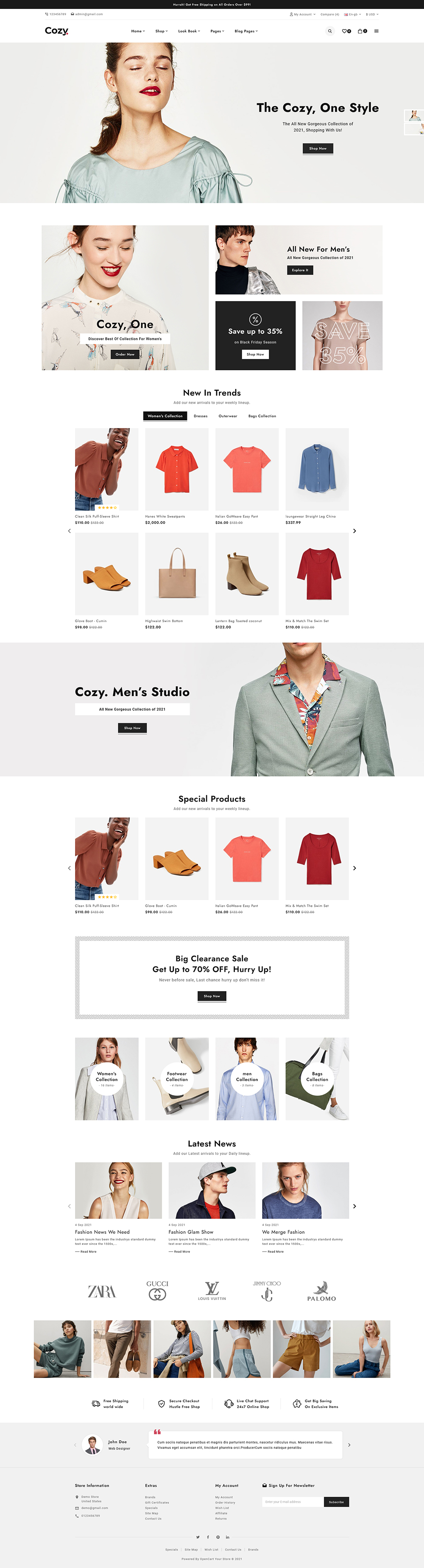 Cozy - Advanced OpenCart Multipurpose Responsive Theme by mangozy ...