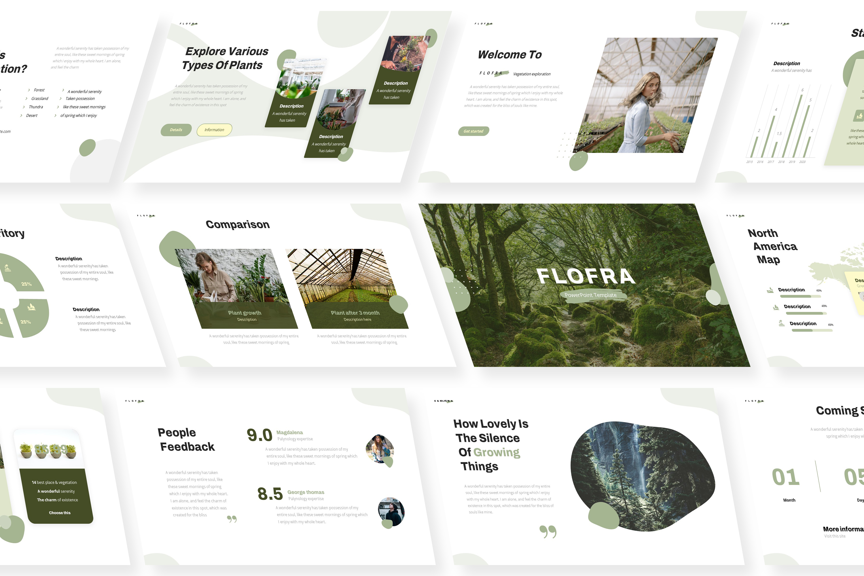 Flofra Google Slides Template, Presentation Templates | GraphicRiver