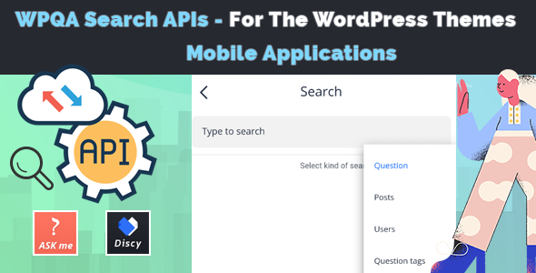 WPQA Search APIs - Addon For The WordPress Themes