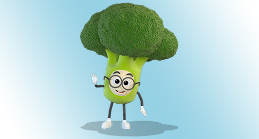 Broccoli 3D Character