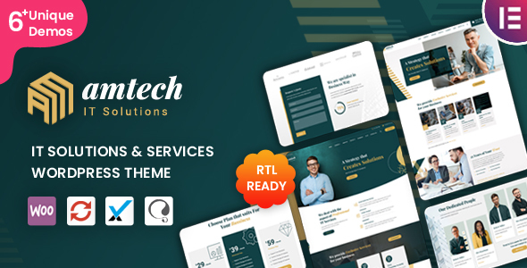 Amtech - IT Solutions & ServicesTheme