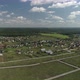 Aerial view of village with pond located among fields and forests 16 - VideoHive Item for Sale