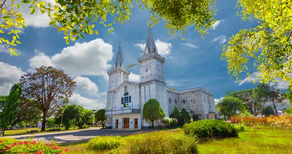 Wat Anna Nong Saeng beautiful Christian Church