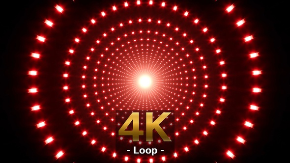 Red VJ Light Effect alt