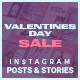 Valentine&#39;s Day Sale Instagram Ad V111 - VideoHive Item for Sale