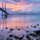 The Vasco da Gama bridge at sunrise - PhotoDune Item for Sale