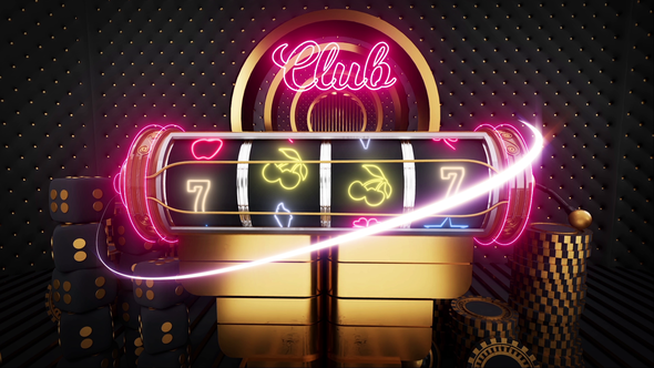 Slot Machine Logo Reveal