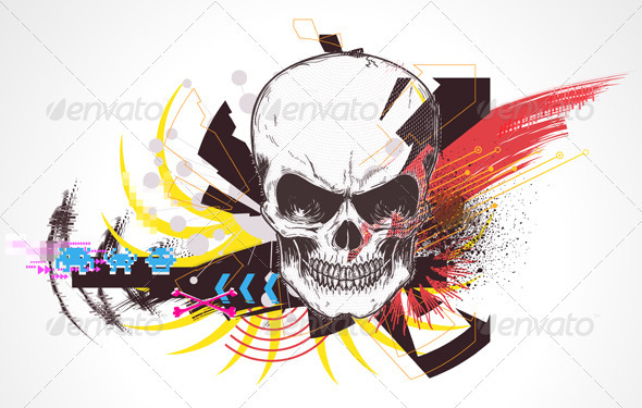 Abstract background - Conceptual Vectors
