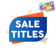 VFX Sale Titles for FCPX - VideoHive Item for Sale