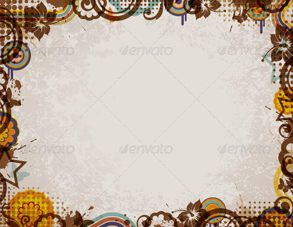Retro Background - Backgrounds Decorative
