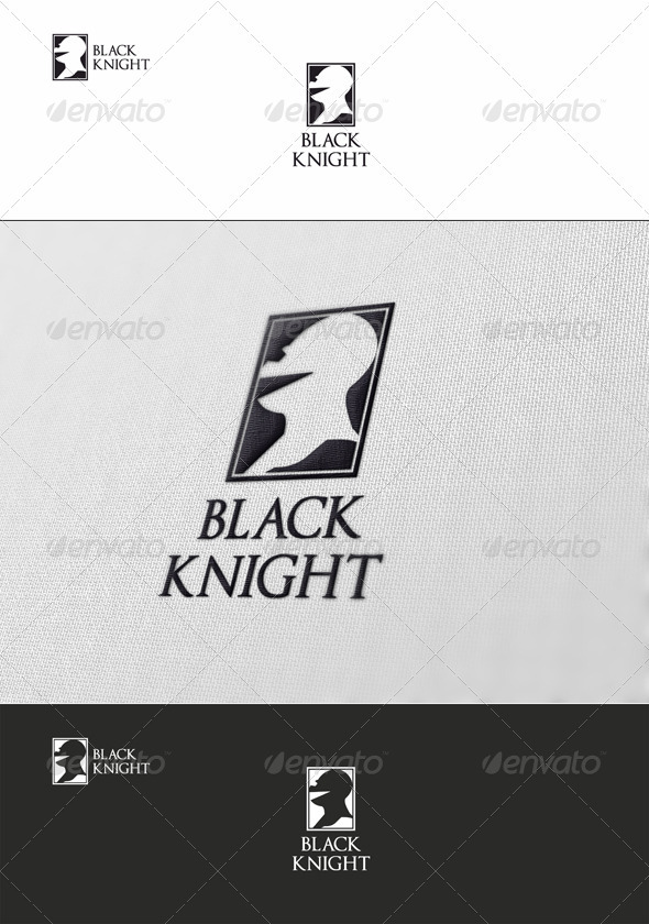 Black Knight Logo - Humans Logo Templates