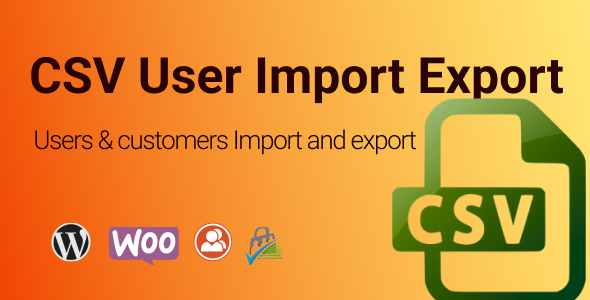 CSV User Importer