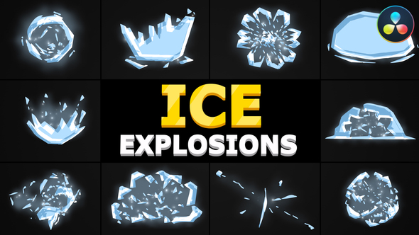 Ice Explosions | DaVinci Resolve