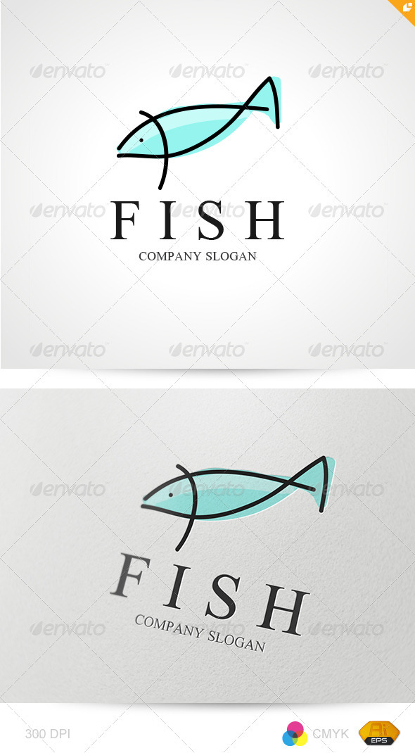 Fish Logo - Animals Logo Templates