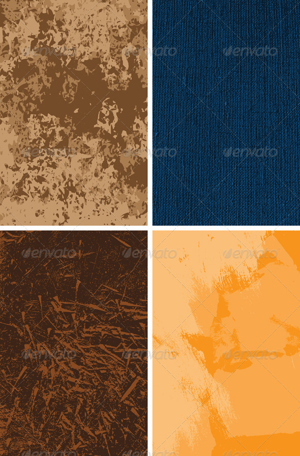 Set of vector backgrounds - Backgrounds Decorative