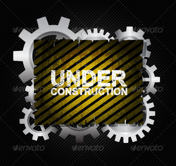 Under construction - Backgrounds Decorative