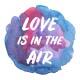 Love Is In The Air. Watercolor Titles 
