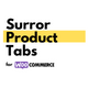 Surror Product Tabs for WooCommerce