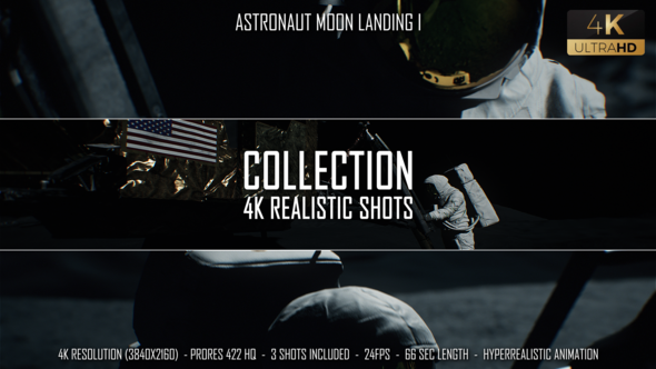 Astronaut Moon Landing
