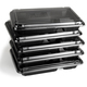 Stack of Black Plastic Takeaway Containers - PhotoDune Item for Sale
