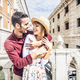 Beautiful romantic couple having fun in Venice city - PhotoDune Item for Sale