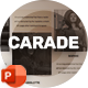 Carade Powerpoint Presentation Template