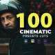 100 Cinematic LUTs Color Grading Vol.3